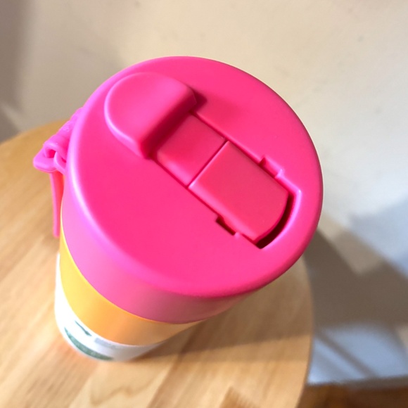 Frank Green orange and pink 20 oz insulated bottle NWT - Picture 3 of 8